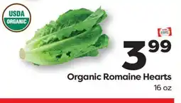 Weis Markets Organic Romaine Hearts offer