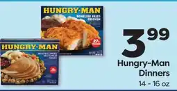 Weis Markets Hungry-Man Dinners offer