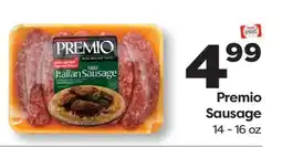 Weis Markets Premio Sausage offer