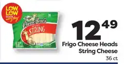 Weis Markets Frigo Cheese Heads String Cheese offer