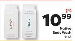 Weis Markets Native Body Wash offer