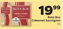 Weis Markets Bota Box Cabernet Sauvignon offer