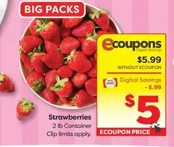 Weis Markets Strawberries offer