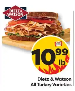 Weis Markets Dietz & Watson All Turkey Varieties offer