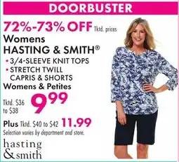 Boscov's Womens HASTING & SMITH offer