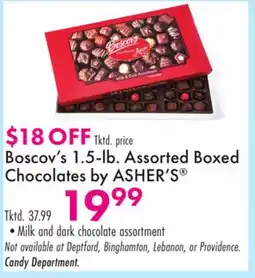 Boscov's Boscov's 1.5-lb. Assorted Boxed Chocolates by ASHER'S offer