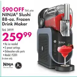 Boscov's NINJA Slushi 88-oz. Frozen Drink Maker offer