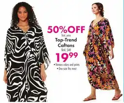 Boscov's Top-Trend Caftans offer