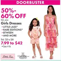 Boscov's Girls Dresses offer