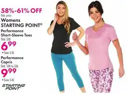 Boscov's Womens STARTING POINT Performance Short-Sleeve Tees offer
