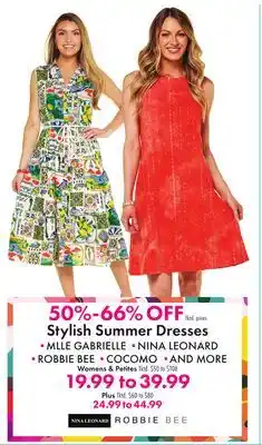 Boscov's Stylish Summer Dresses offer