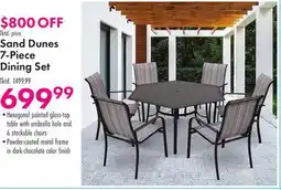 Boscov's Sand Dunes 7-Piece Dining Set offer
