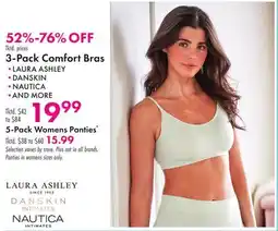 Boscov's 3-Pack Comfort Bras offer