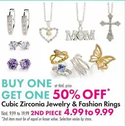 Boscov's Cubic Zirconia Jewelry & Fashion Rings offer
