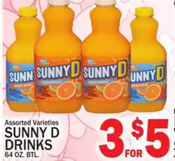 C Town SUNNY D DRINKS offer