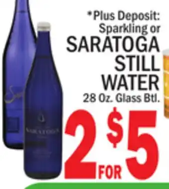 C Town SARATOGA STILL WATER offer