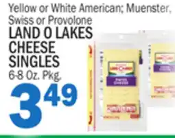 C Town LAND O LAKES CHEESE SINGLES offer