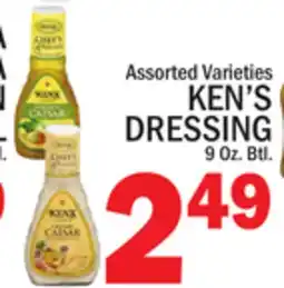 C Town KEN'S DRESSING offer