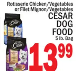 C Town CESAR DOG FOOD offer