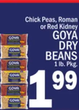C Town GOYA DRY BEANS offer