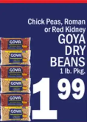 C Town GOYA DRY BEANS offer