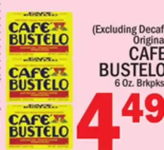C Town CAFE BUSTELO offer