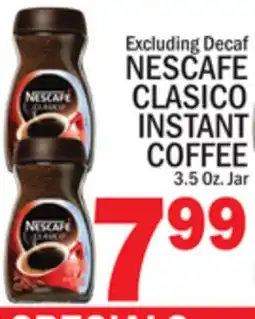 C Town NESCAFE CLASICO INSTANT COFFEE offer