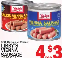 C Town LIBBY'S VIENNA SAUSAGE offer