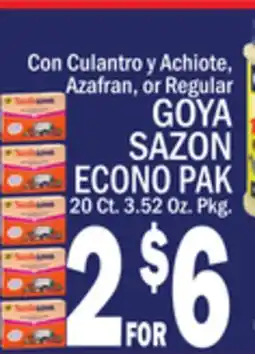 C Town GOYA SAZON ECONO PAK offer