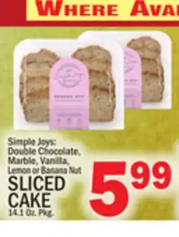 C Town SLICED CAKE offer