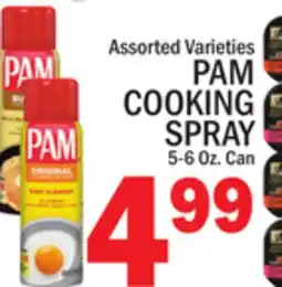 C Town PAM COOKING SPRAY offer
