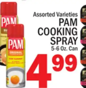 C Town PAM COOKING SPRAY offer