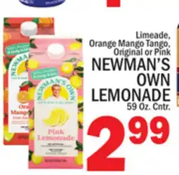C Town NEWMAN'S OWN LEMONADE offer
