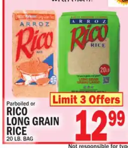 C Town RICO LONG GRAIN RICE offer