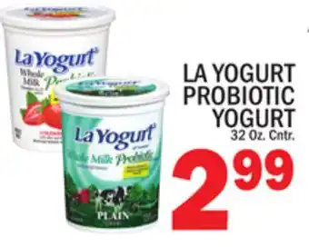 C Town LA YOGURT PROBIOTIC YOGURT offer