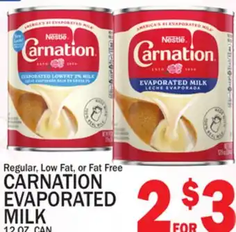C Town CARNATION EVAPORATED MILK offer