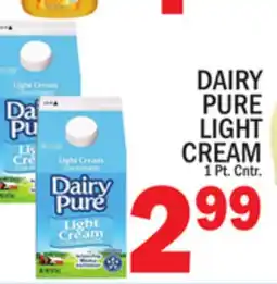 C Town DAIRY PURE LIGHT CREAM offer