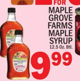 C Town MAPLE GROVE FARMS MAPLE SYRUP offer