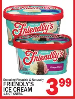 C Town FRIENDLY'S ICE CREAM offer