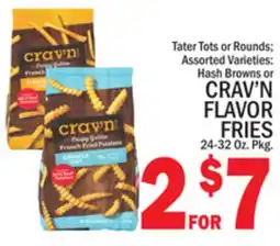 C Town CRAV'N FLAVOR FRIES offer