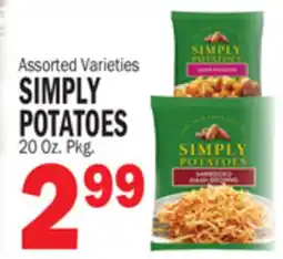 C Town SIMPLY SIMPLY POTATOES offer