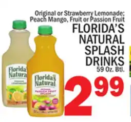 C Town FLORIDA'S NATURAL SPLASH DRINKS offer