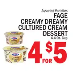 C Town FAGE CREAMY DREAMY CULTURED CREAM DESSERT offer
