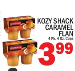 C Town KOZY SHACK CARAMEL FLAN offer