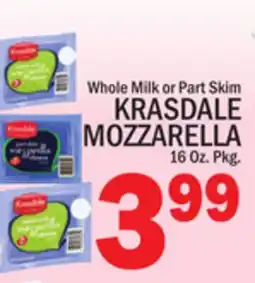 C Town KRASDALE MOZZARELLA offer