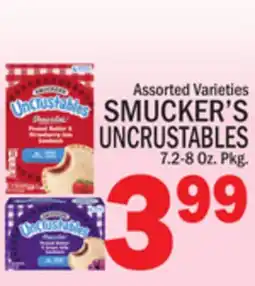 C Town SMUCKER'S UNCRUSTABLES offer