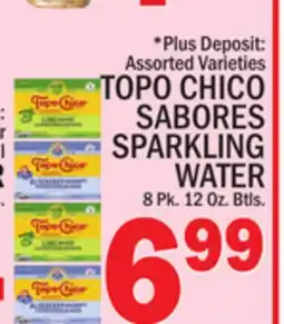 C Town TOPO CHICO SABORES SPARKLING WATER offer