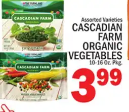 C Town CASCADIAN FARM ORGANIC VEGETABLES offer