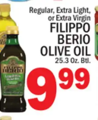C Town FILIPPO BERIO OLIVE OIL offer