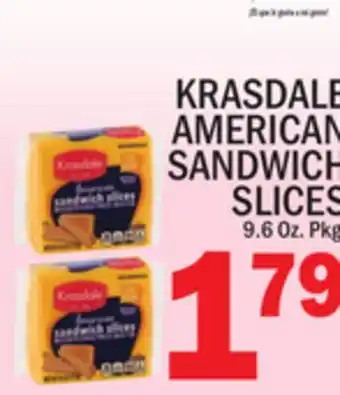 C Town KRASDALE AMERICAN SANDWICH SLICES offer